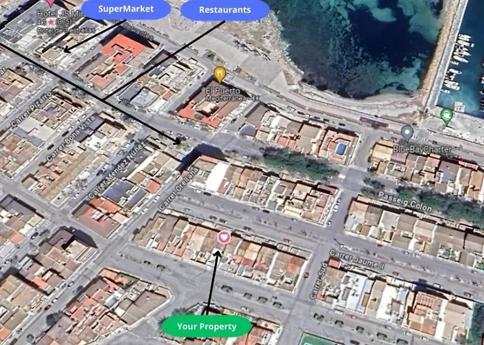 Gemuetliches Stadthaus Am Strand- 100 M Vom Von Picafort Entfernt By Interhome Can Picafort (Mallorca)